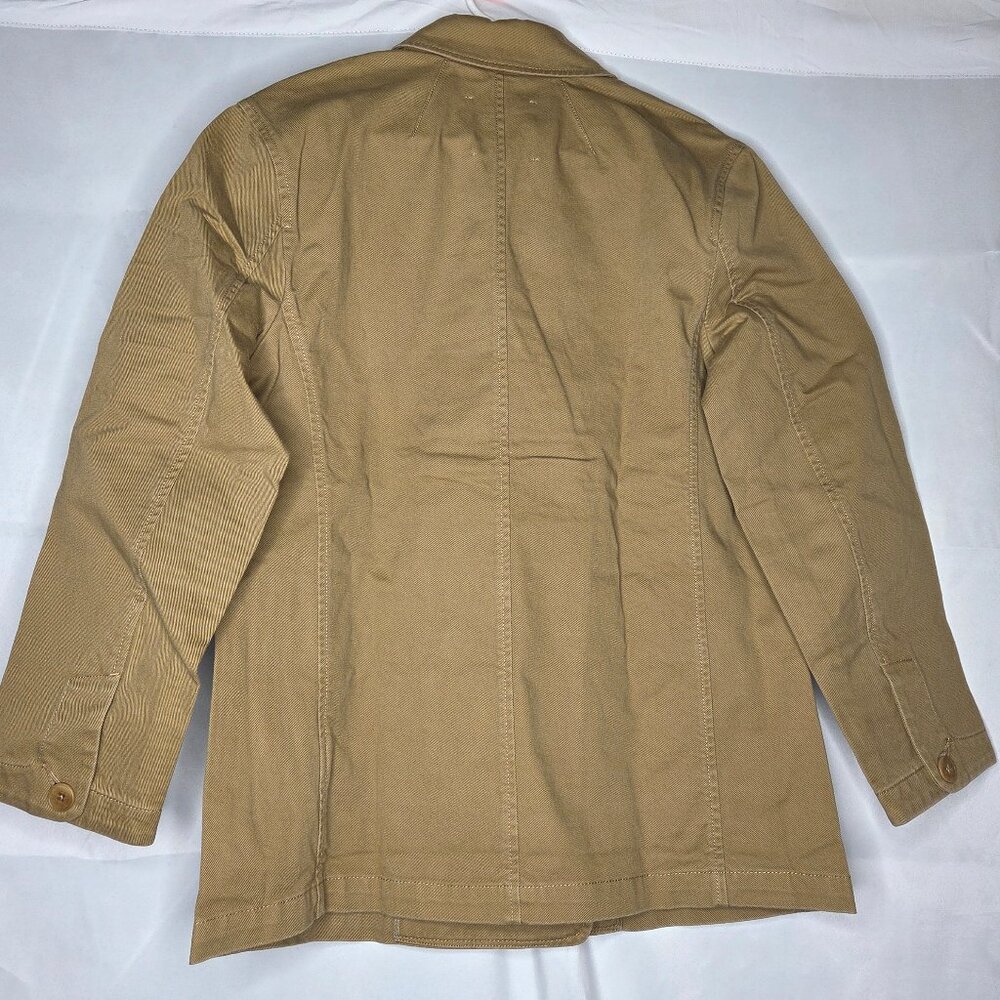 Madewell Crossover Blazer (Re)generative Chino Khaki Small - Picture 3 of 6